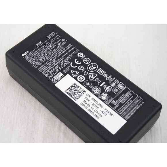 Dell 65W AC Adapter LA65NS2-01 | 19.5V, 3.34A, Genuine OEM Laptop Charger, Grd A - Picture 2 of 4